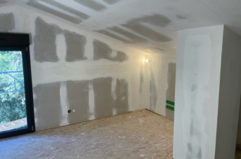 Enduit, joints et préparation des murs avant peinture